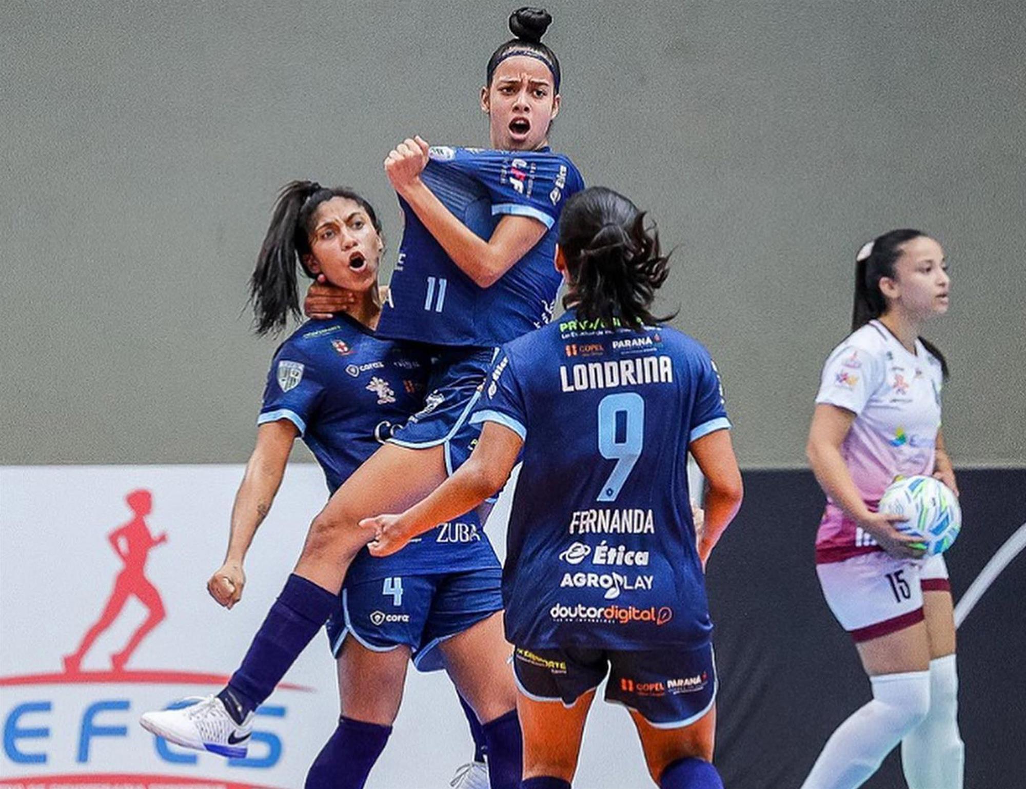 Londrina Futsal garante vitória em Brasília pela Liga Feminina de Futsal